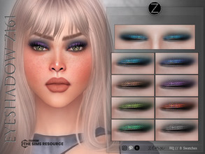 Sims 4 — EYESHADOW Z161 by ZENX — -Base Game -All Age -For Female -8 colors -Works with all of skins -Compatible with HQ