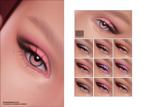 Sims 4 — Eyeshadow | N170 V2 | Matte Version by cosimetic — - Female - 10 Swatches. - 10 Custom thumbnail. - You can find