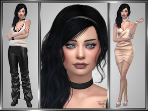 Sims 4 — Charlene Caen by _TRASRAS — Go to Required tab to upload necessary CC, if you want your sim same as pictures.