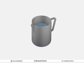 Sims 4 — Highschool Cafeteria - Water pitcher by Syboubou — This is a water pitcher, same as when we were at school !