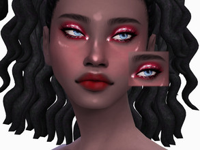 Sims 4 — I Love You So Much Eyeshadow by Sagittariah — base game compatible 6 swatches properly tagged enabled for all