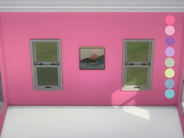 Sims 4 — Interior Paint 2 [Upper Half Trim] by yuxmara2710 — Interior Paint 2 [Upper Half Trim]