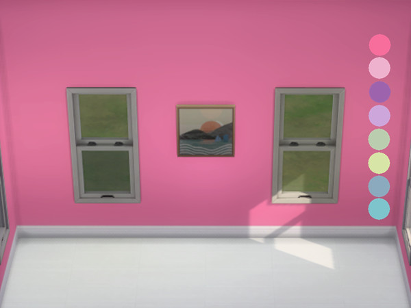 Sims 4 — Interior Paint 2 [Lower Half Trim] by yuxmara2710 — Interior Paint 2 [Lower Half Trim]