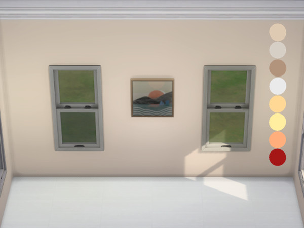 Sims 4 — Interior Paint 1 [Upper Half Trim] by yuxmara2710 — Interior Paint 1 [Upper Half Trim]