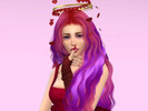 Sims 4 — Lady Valentine by Margareth_Cap — My special gift for you! Have a Happy Valentine's Day! Please, download all