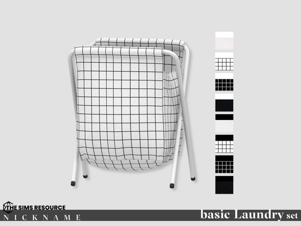 Sims 4 — basic Laundry set_hamper (obj) by NICKNAME_sims4 — basic Laundry set 15 package files. basic Laundry set_cabinet