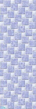 Sims 2 — Studio K Marble Splash - Soft Wedgewood by StudioKhagerks — Studio K signature color marble tile and small solid