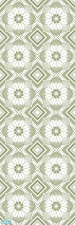 Sims 2 — Studio K Extravagance - Sagebrush by StudioKhagerks — A very loud, make-you-dizzy, but still very cool