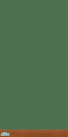 Sims 2 — Forbidden Fruit Walls: Medium Wood - Jade Full by becboobear — Made to match the Forbidden Fruit Counters by