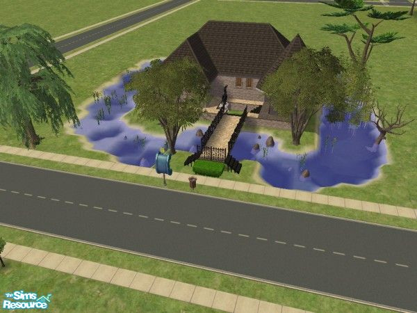 Sims 2 — Club Castle by Sim_Boy_5 — This awesome nightclub was once an old, small castle that was mostly underground.