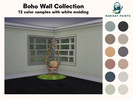 Sims 4 — Boho Wall Collection by Danikat15 — Introducing our Boho paint collection, inspired by the free-spirited and