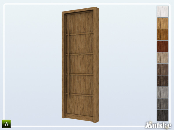 Sims 4 — Cotswolds Door Privat 1x1 by Mutske — This door is part of the construtionset Cotswolds. Made by Mutske@TSR.