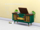 Sims 4 — GrammyFone Radiogram by kliekie — Recolor of the GrammyFone Radiogram. Also added deco slots because I can