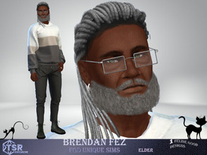 Sims 4 — Brendan Fez by Merit_Selket — Brendan wants to live Life to its fullest, and sometimes just borrows without