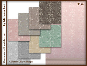 Sims 4 — M-Geo [wall Constant-Chic] wallpaper by Maruska-Geo — wall - 8 colors