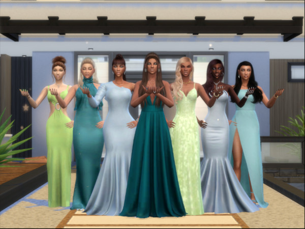 Sims 4 — Real Housewives Group Pose Pack by Royal__Sims — Ever dreamed of bringing the Housewives to your Sims game?