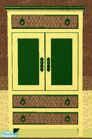 Sims 2 — Texture Challenge 22 Bedroom  - Armoire by jennikj — Armoire