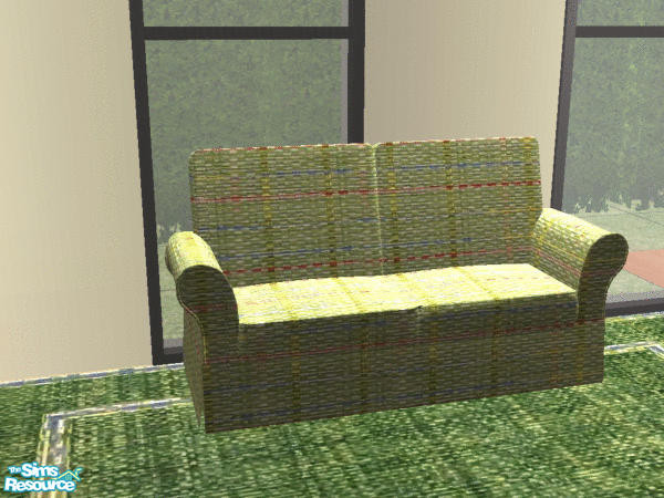 Sims 2 — SR Autumn Comfort - Loveseat by SimanthaRat — As shown