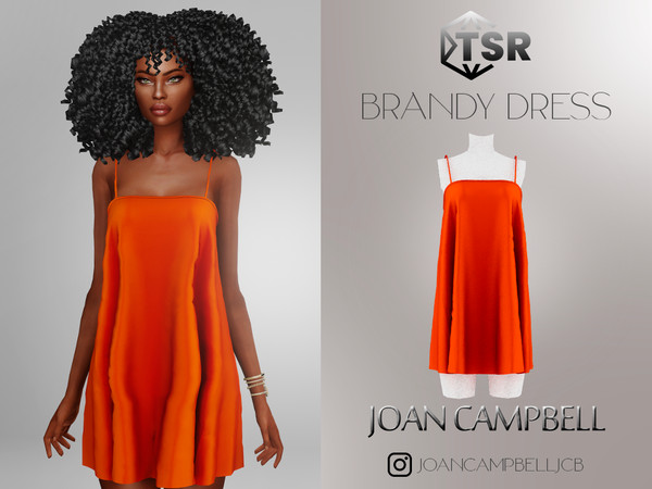 Sims 4 — Brandy Dress by Joan_Campbell_Beauty_ — 9 swatches Custom thumbnail Original mesh 