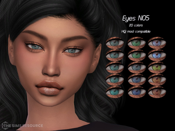 Sims 4 — Eyes N05 by Layla — ~ Previews were made using HQ Mod ~ - base game compatible. - HQ mod compatible. - allowed