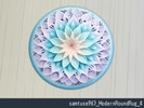 Sims 4 — Modern Round Rug #4 by Samtuse963 — A modern style round rug. For base game. 6 color. by samtuse963