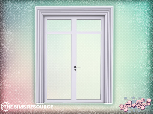 Sims 4 — Farina - Front Door (VIP Request) by ArwenKaboom — Base game object in multiple recolors. Made as a VIP request