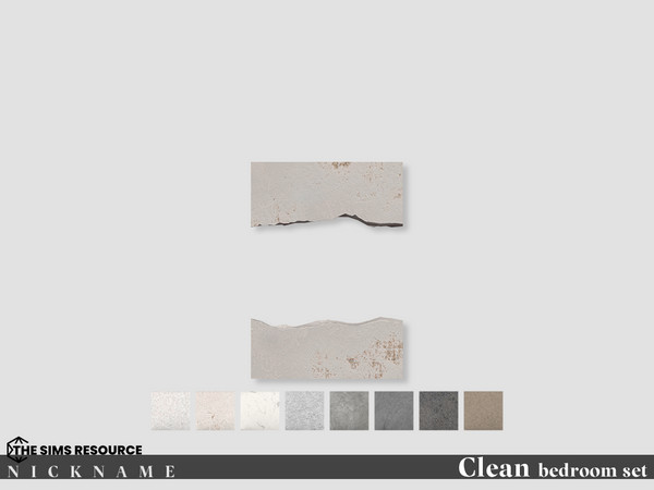 Sims 4 — Clean bedroom set Concrete wall 2x3 by NICKNAME_sims4 — Clean bedroom set 14 package files. Clean bedroom