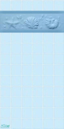 Sims 2 — Blue shells by devilishdawn — tile