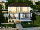 Sims 4 — Cosy Vibes_No CC by Ms_Jessie — This house is partly furnished and decorated. No CC used. Type: Residental Lot