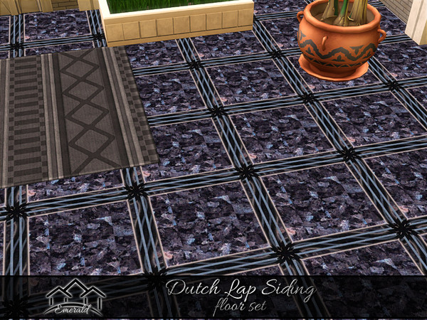 Sims 4 — DutchLapSidingFloors_4 by Emerald — Traditionally beautiful and classy choice.