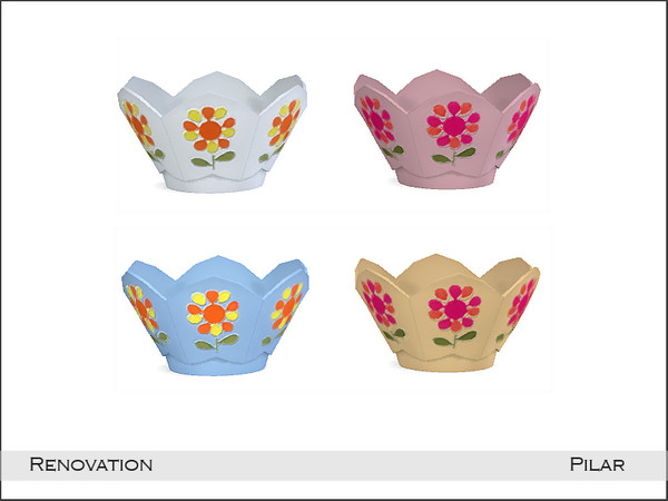 Sims 4 — Simxties_Pilar Renovation Bowl Large by Pilar — Simxties_Pilar Renovation Bowl Large
