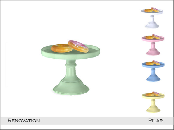 Sims 4 — Simxties_Pilar Renovation CakeStand by Pilar — Simxties_Pilar Renovation CakeStand