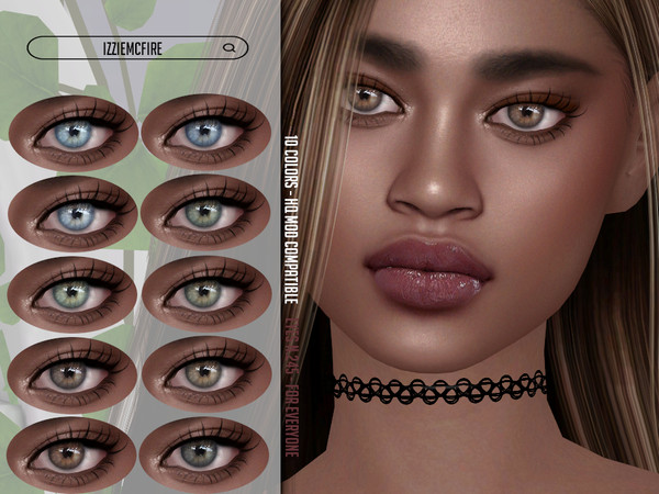 Sims 4 — IMF Eyes N.245 by IzzieMcFire — - Stand alone item with thumbnail - 10 colors - All ages and genders - HQ