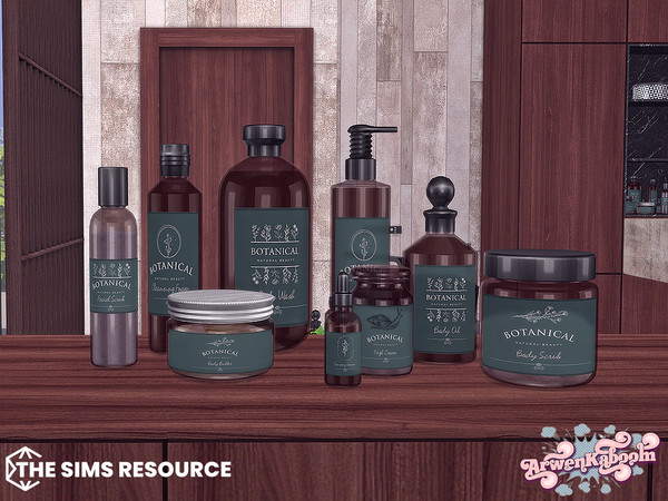 Sims 4 — Arcum Bathroom Skincare by ArwenKaboom — The continuation of Arcum collection brings new bathroom. Made to