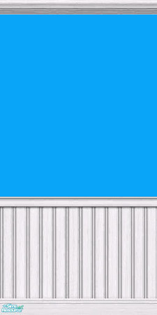Sims 2 — Azure Paint in White Wood by Shimona70 — Azure paint with white wood trim.