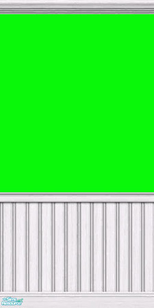 Sims 2 — Green Paint in White Wood by Shimona70 — Green paint with white wood trim.