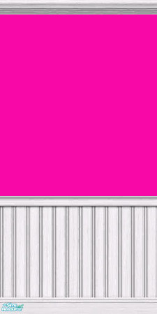 Sims 2 — Rose Paint in White Wood by Shimona70 — Rose paint with white wood trim.