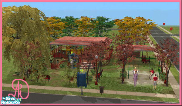 Sims 2 — Marketplace by myrthyll — In a 2x2 lot. Invest your favorit mobil or buy food for upload your refrigerator. Use