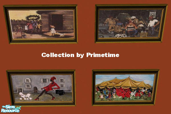 Sims 2 — PT Oil Fantasy Scape Annie Lee  by Primetime024 — As request, this collection features 4 beautiful prints