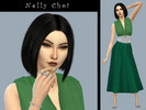 Sims 4 — Nelly Choi by SoapSickle — Nelly Choi is a female young adult sim created entirely with custom content. Enjoy! I
