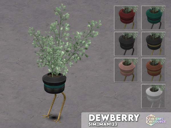 Sims 4 — Dewberry Bird Planter by sim_man123 — It's a bird! It's a plane! Actually, it's just a plant... not terribly