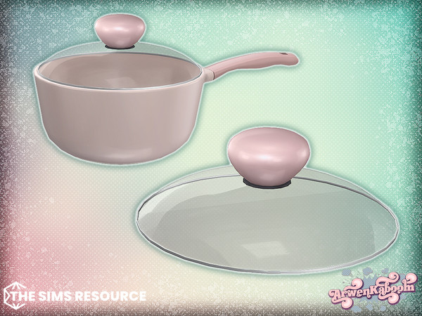 Sims 4 — Culinique - Saucepan Lid by ArwenKaboom — Base game item in multiple recolors. Find them all by searching