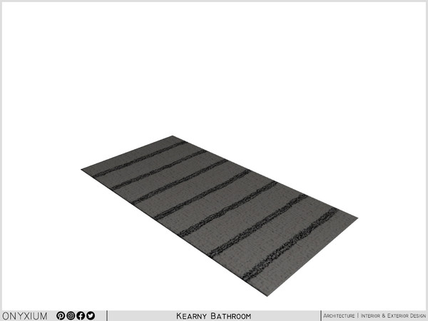 Sims 4 — Kearny Rug by Onyxium — Onyxium@TSR Design Workshop Bathroom Collection | Belong To The 2023 Year