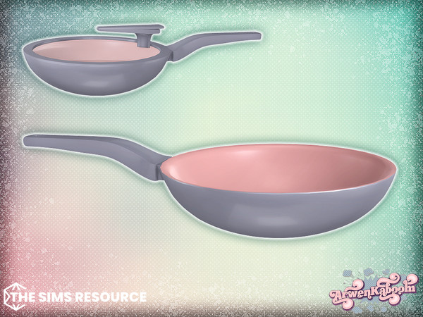 Sims 4 — Culinique - Wok 2 by ArwenKaboom — Base game object in multiple recolors. Find all items by searching
