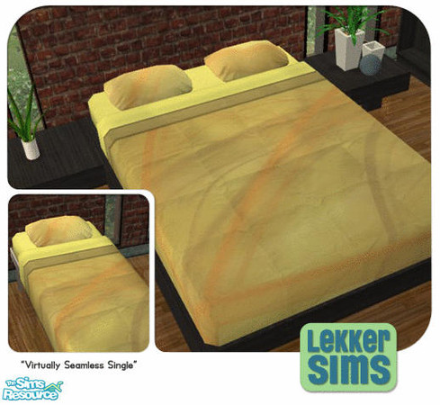 Sims 2 — Neo Natural  Bedding - Swish by Lekker Sims — By Lekker Sims. This original bedding design coordinates with the