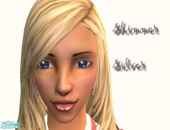 Sims 2 — Shimmer-Silver by Tamara131 — Silver eyeshadow!