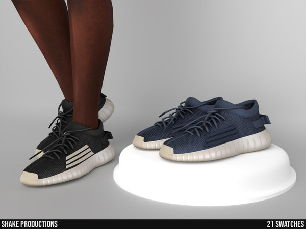 Sims 4 — Sneakers (Male) - S062307 by ShakeProductions — Shoes/Sneakers HQ Compatible New Mesh All LODs Handpainted 21