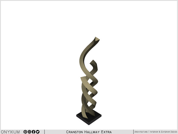 Sims 4 — Cranston Decor With Trio Twist by Onyxium — Onyxium@TSR Design Workshop Hallway Collection | Belong To The 2023