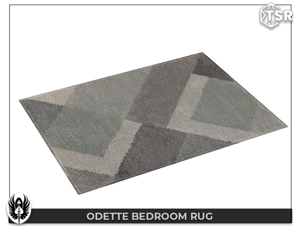 Sims 4 — Odette Bedroom Rug by nemesis_im — Rug from Odette Bedroom Set - 1 Colors - Base Game Compatible