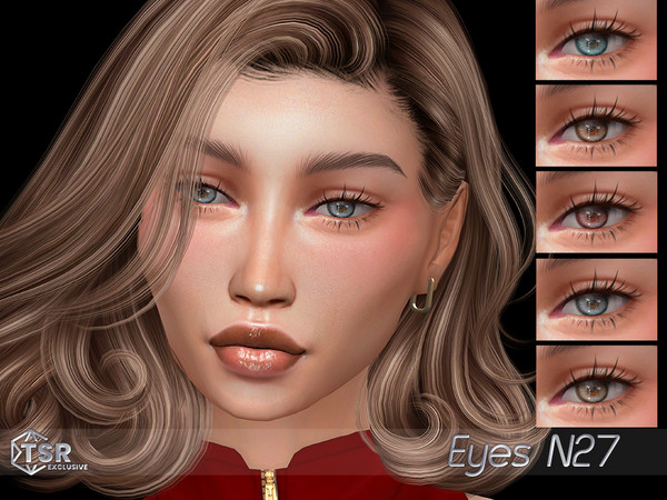 Sims 4 — Eyes N27 by Layla — ~ Previews were made using HQ Mod ~ ~ Previews and swatches were made in CAS ~ - base game